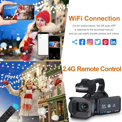 Ultra HD 6K Camcorder