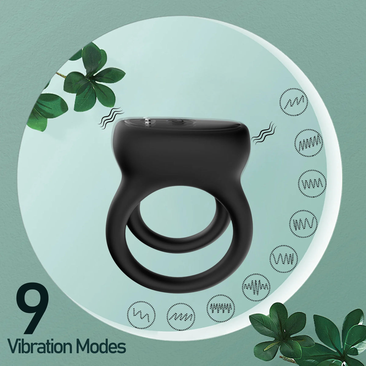 Single ring male charging lock precision ring physical silicone USK-C24 double silicone ring adult Vibrators sexo para hombre