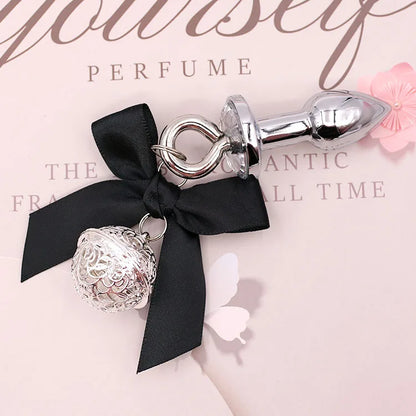 Stainless Steel Bow Bell Plug