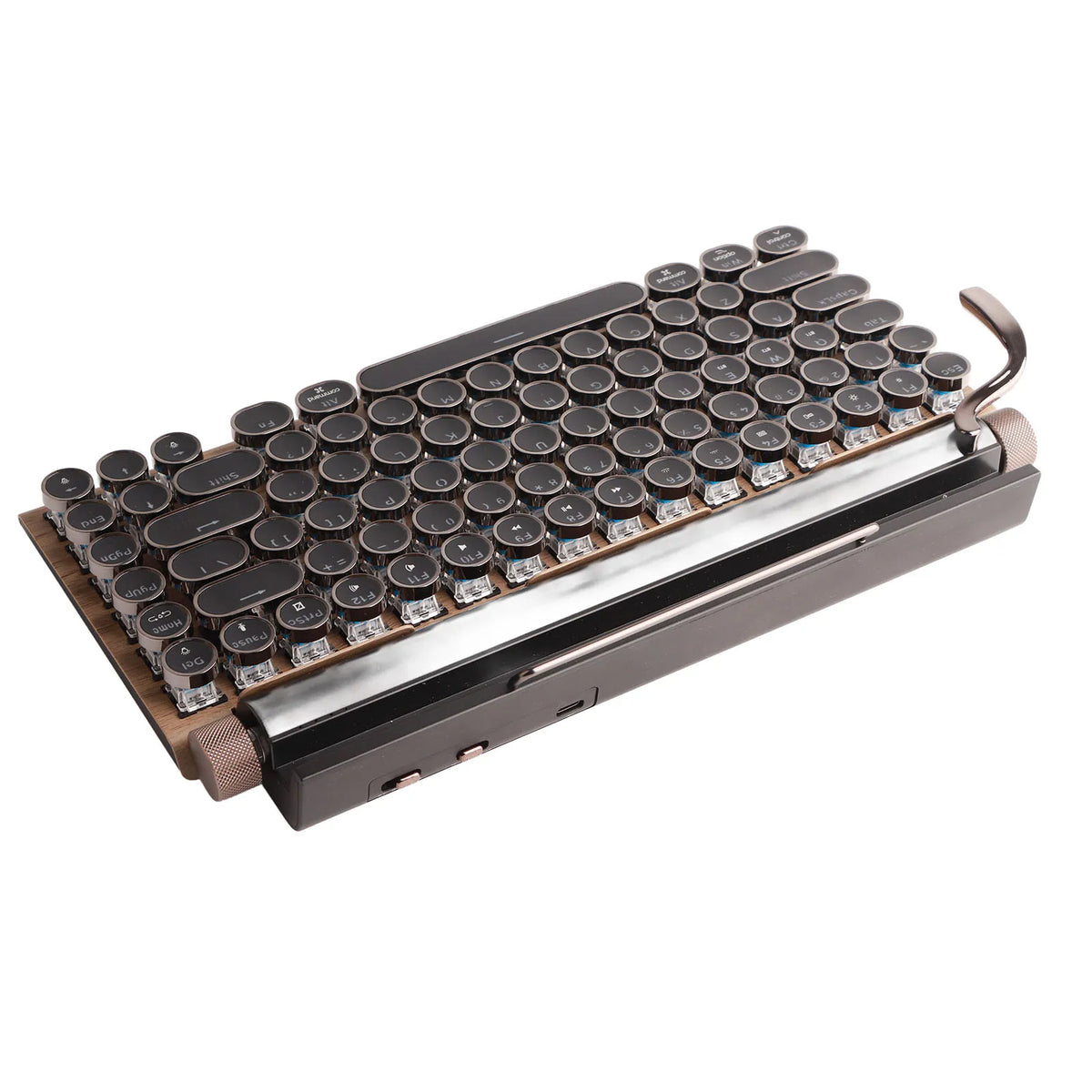 Ergonomic Wooden Keyboard