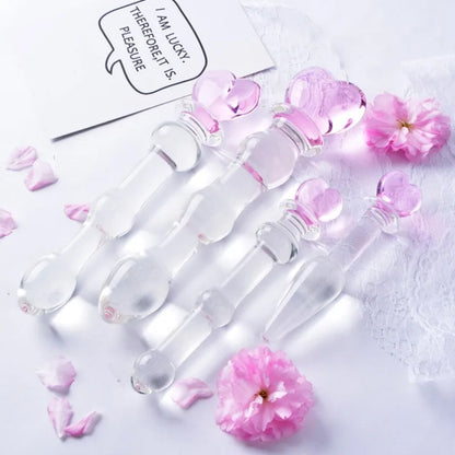High-Quality Crystal Glass Wand