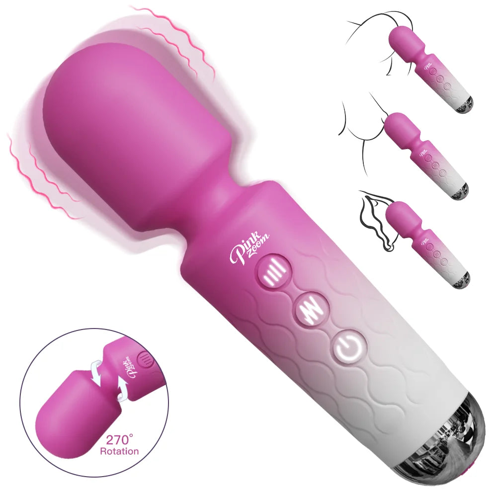 Powerful silicone vibrator