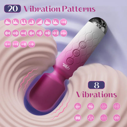 Powerful silicone vibrator