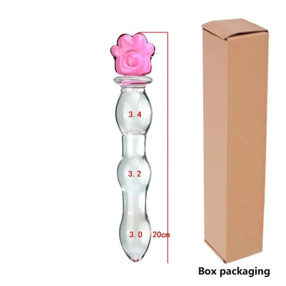 Ultra-Smooth Luxury Glass Pleasure Toy