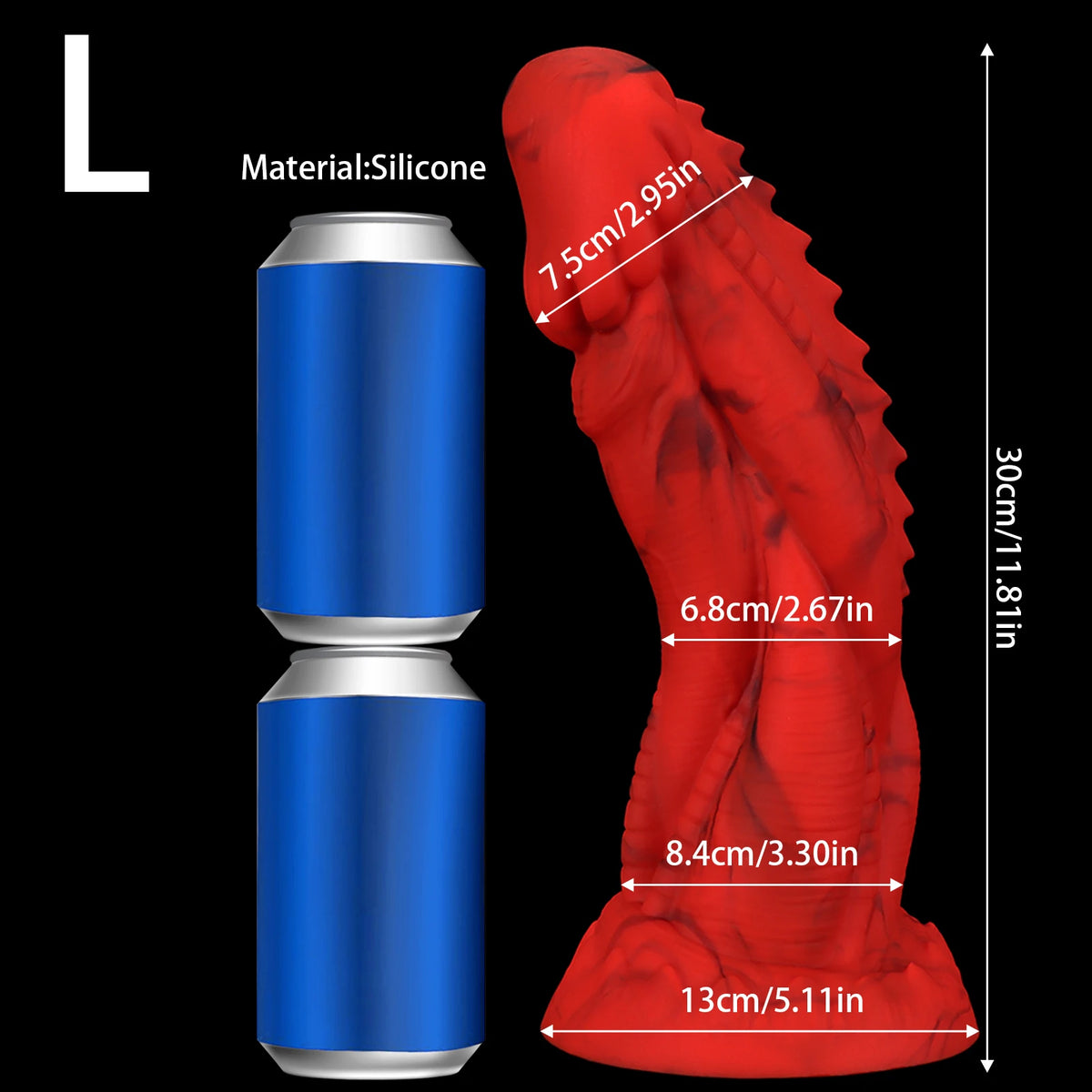 Monster Dragon Silicone Plug – S / M / L