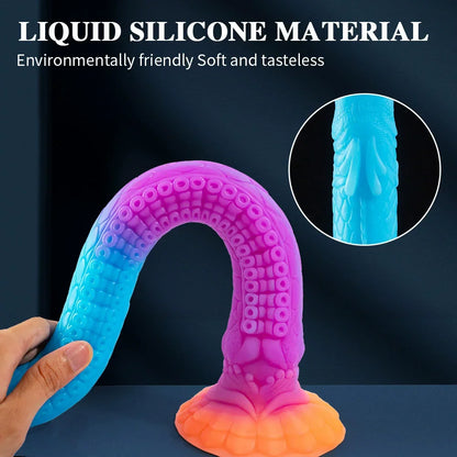 Extra Long Dragon Knotted Silicone Plug — 2 Sizes