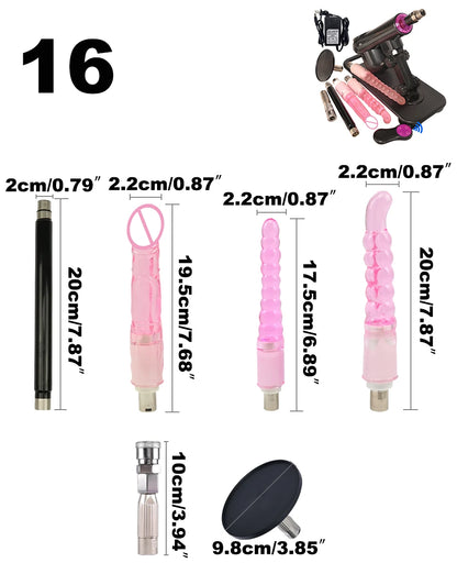 Wireless Remote Control Sex Machine Set