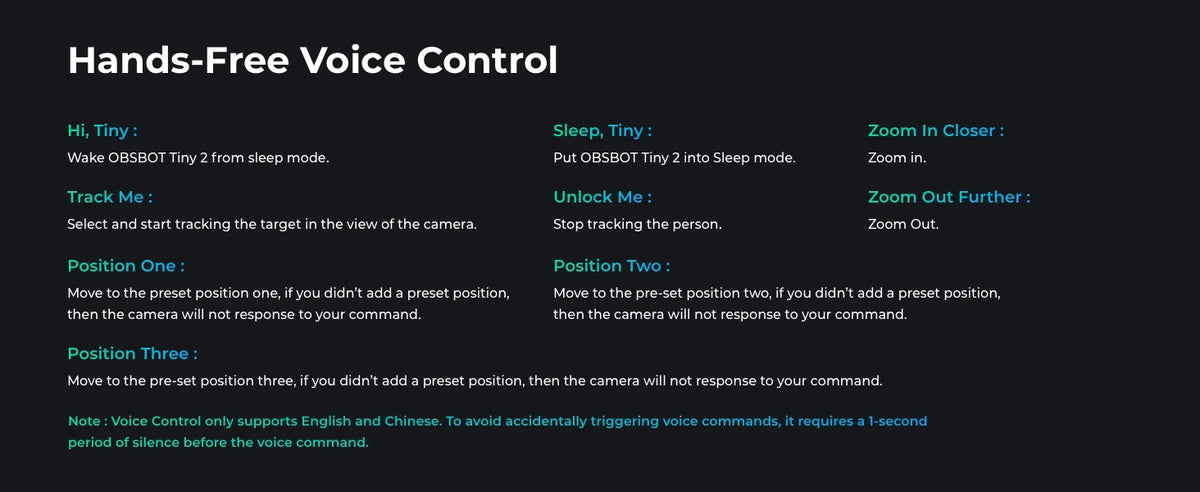 Ai Smart Tracking 4K Webcam