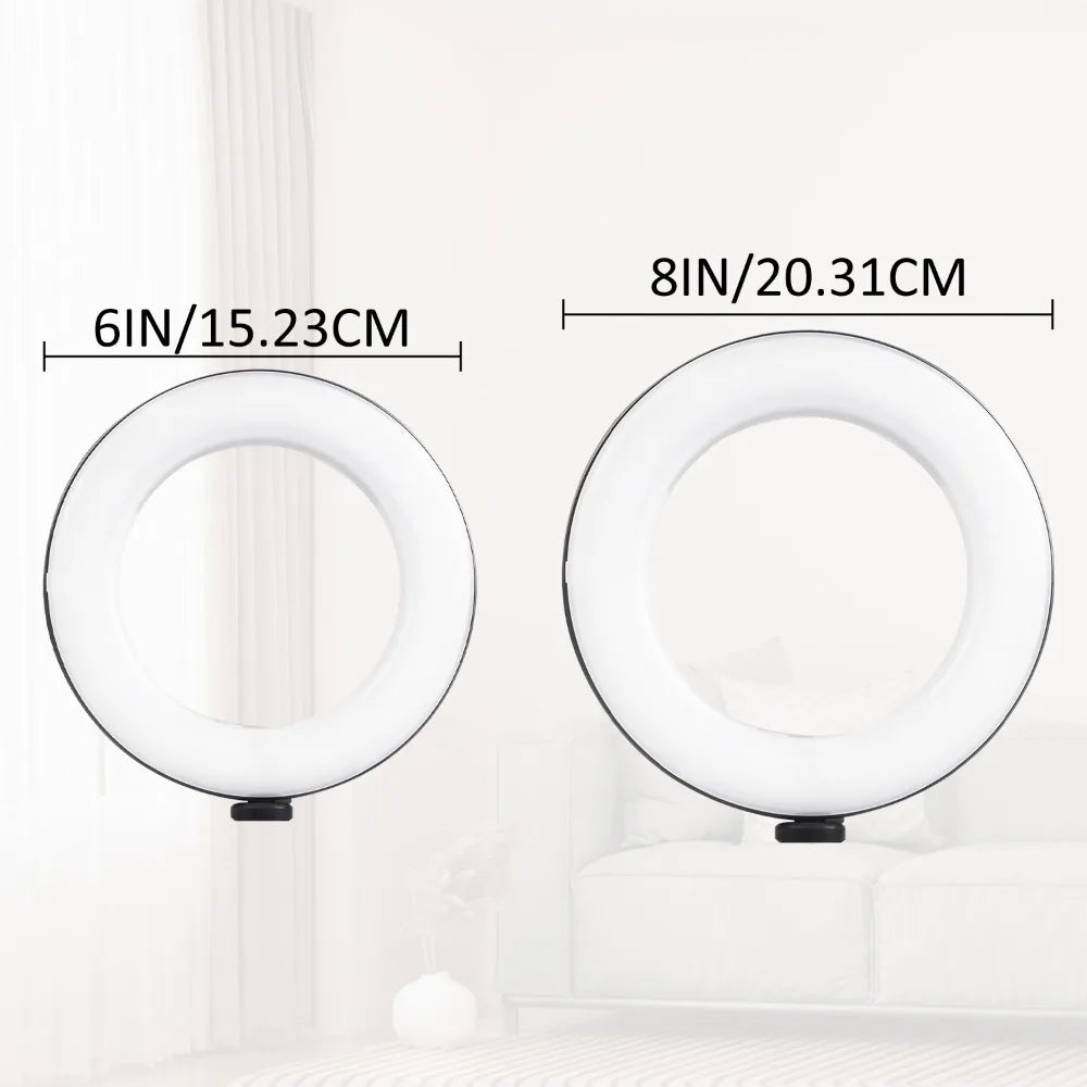 Bi-Color 3300K–5600K Ring Lamp