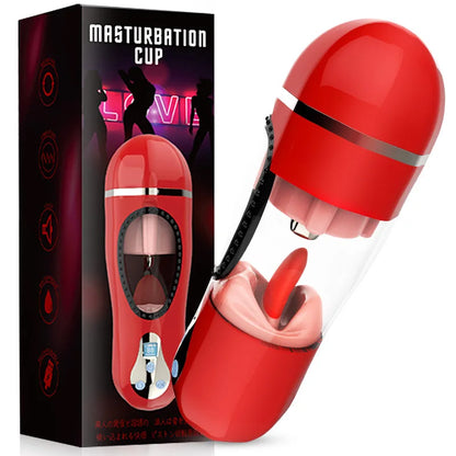Heated Tongue-Licking Oral Simulator