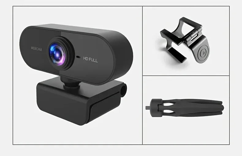 1080P Plug & Play Webcam with Mic