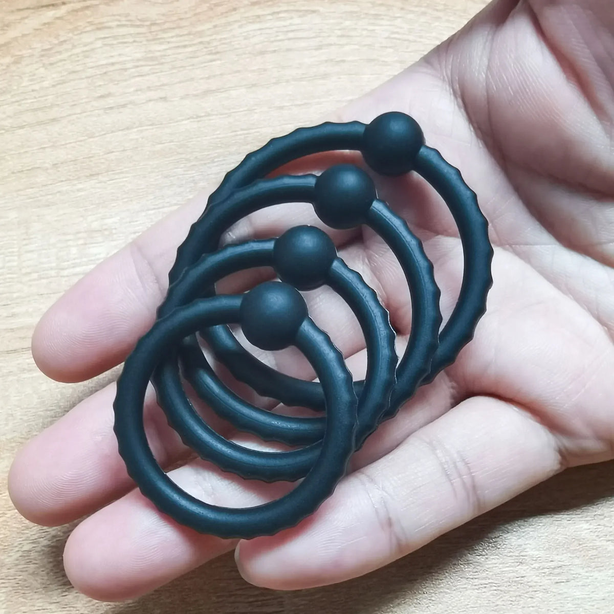 Newest Penis Ring Reusable Silicone Semen Cock Ring Penis Enlargement Delayed Ejaculation Sex Toys For Men Dick Enlarger Rings