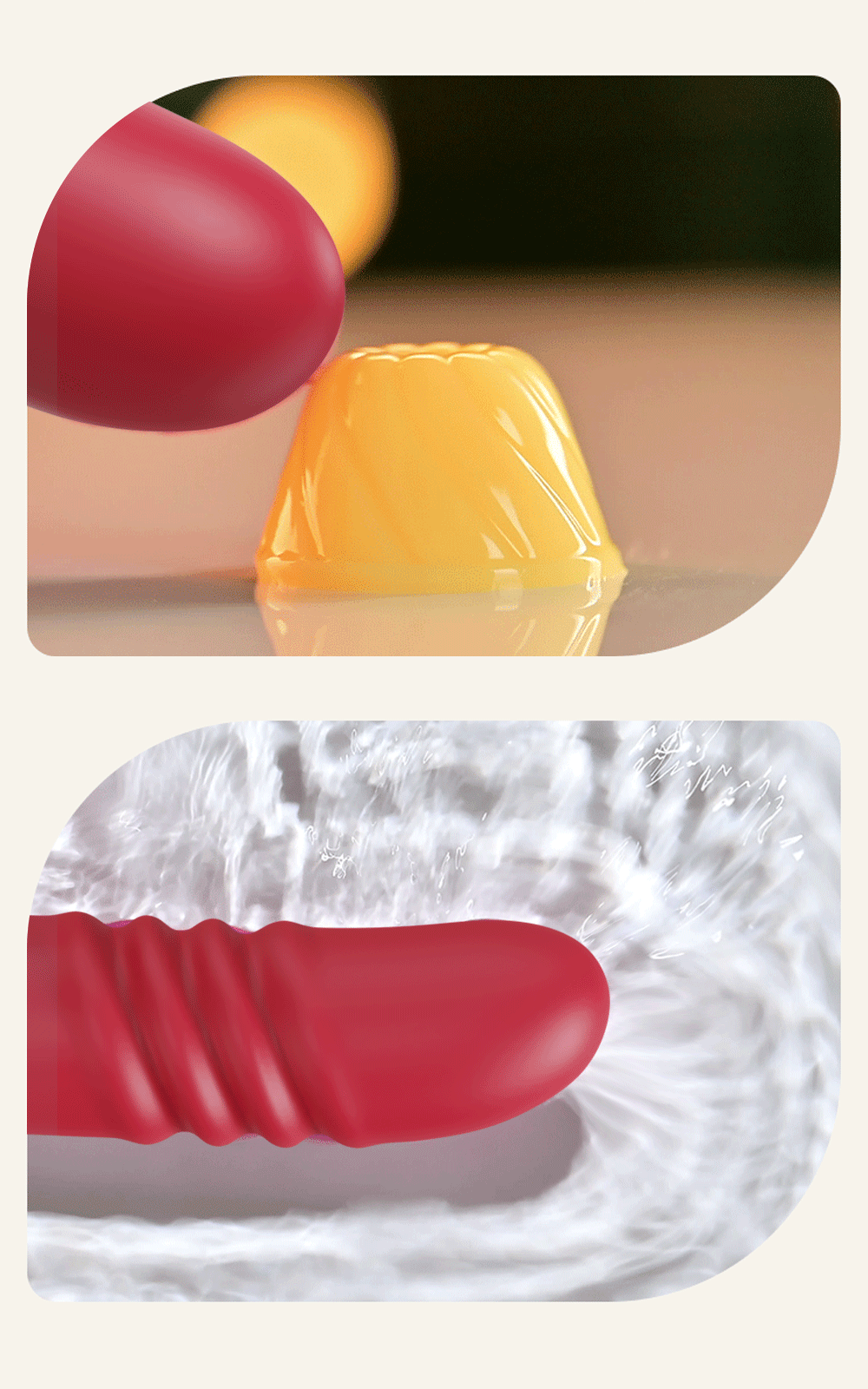 Remote Control Thrusting Dildo Vibrator