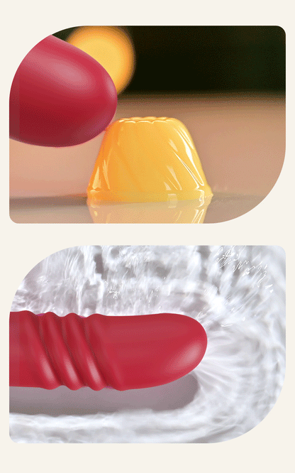 Remote Control Thrusting Dildo Vibrator
