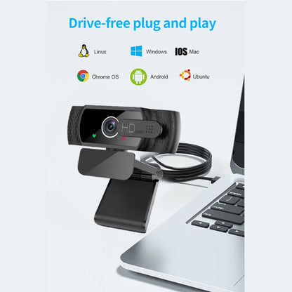 Full HD 360° Mic Webcam