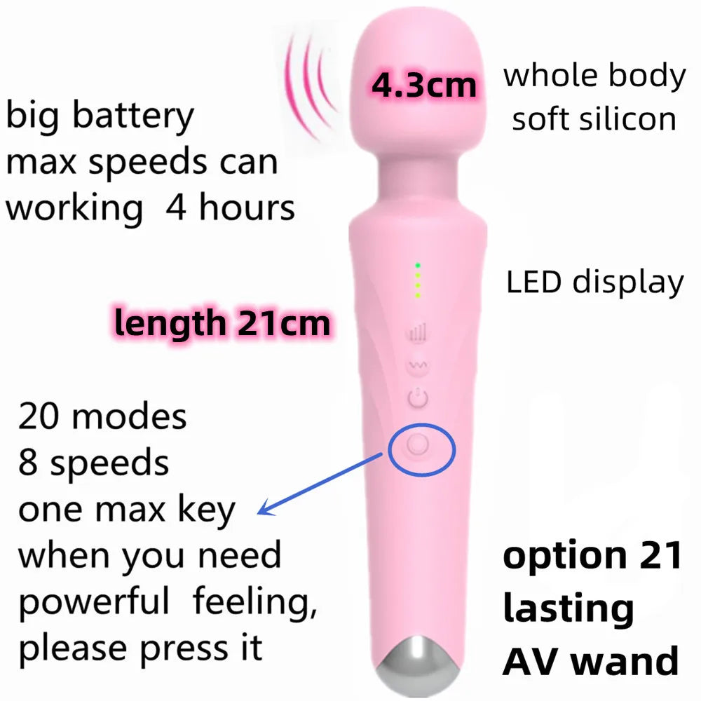 Hammer AV Magic Wand Vibrator