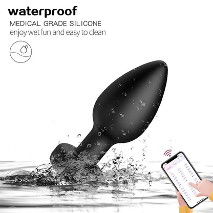 Remote-Control Silicone Plug Massager