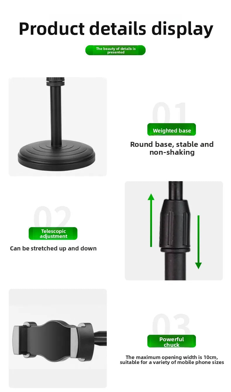 Smartphone LED Ring Light Stand