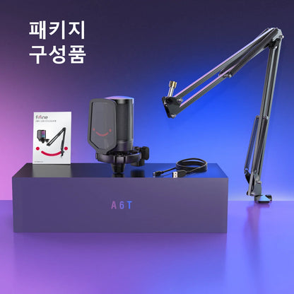 Microphone with RGB Lighting