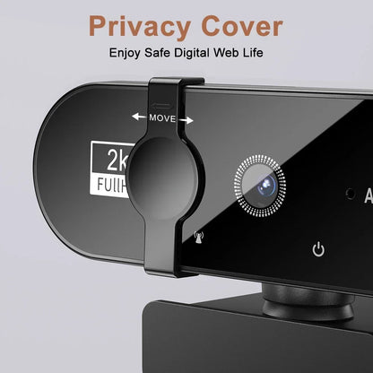 4K Webcamn With Mic & Auto Focus