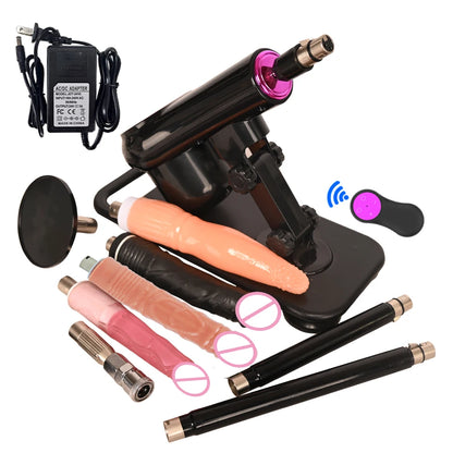 Wireless Remote Control Sex Machine Set