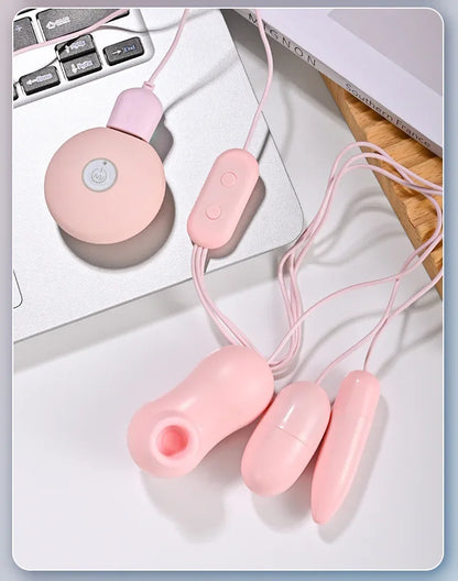 All in One Dual Stimulation Clit Massager Kit