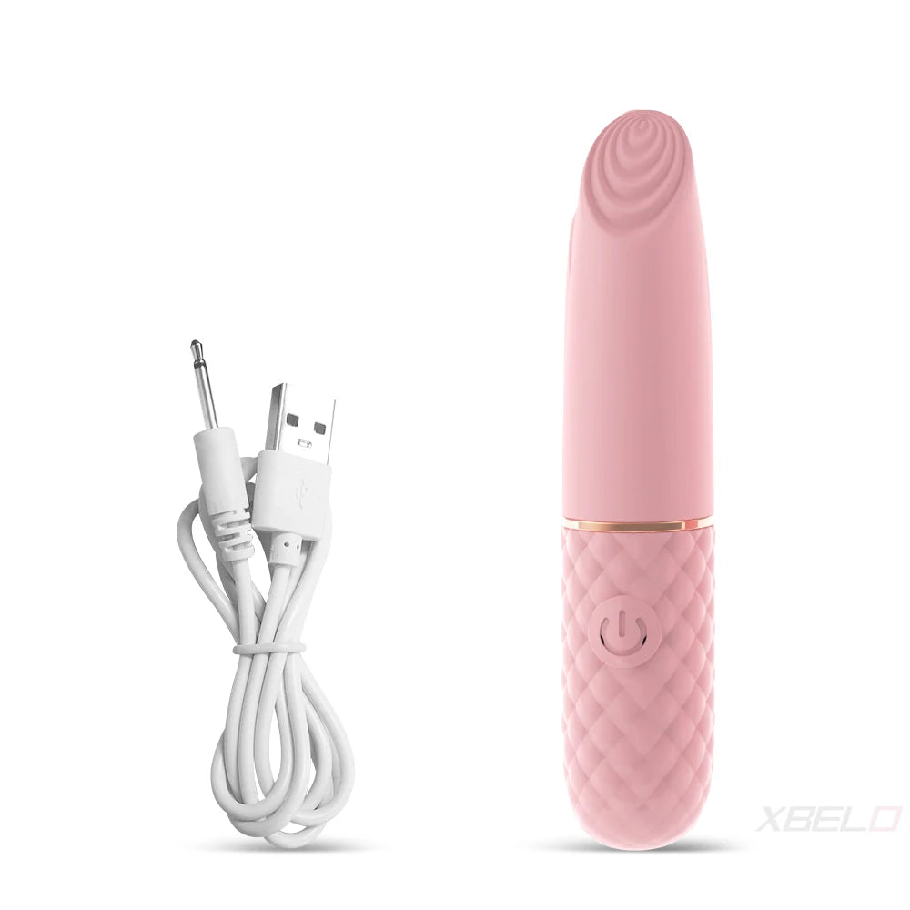Mini Bullet Vibrator for Women Beginner G-Spot Nipple Clitoris Stimulator 8 Fast Seconds to Orgasm Female Sex Toys for Adults