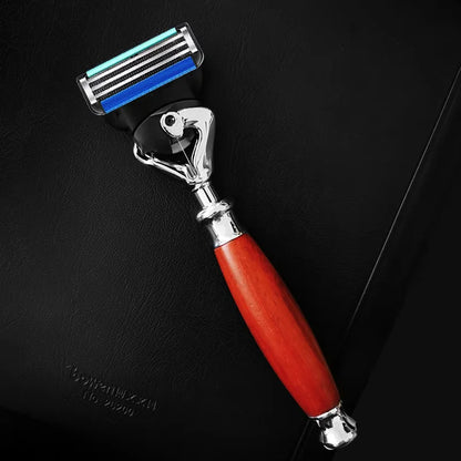 Natural Wood Handle Razor