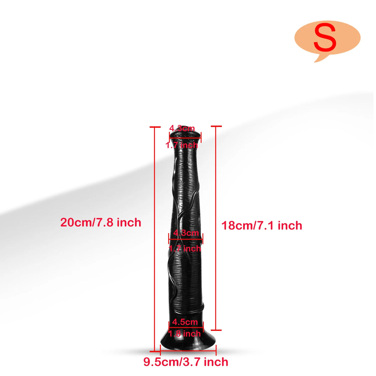 XXL Realistic Giant Horse Dildo — 3 Sizes Liquid Silicone