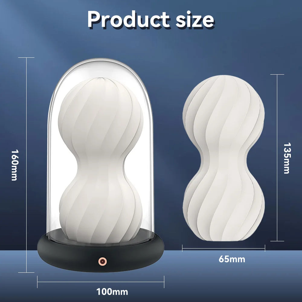 9-Frequency Heated Vibrating Stroker