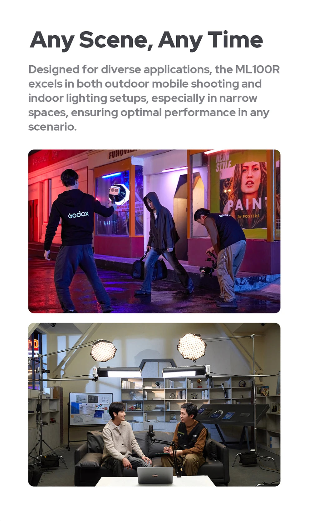 Professional Live streaming LED light