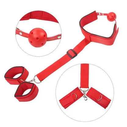 Bedroom Restraint Set – Cuffs & Straps Collection C