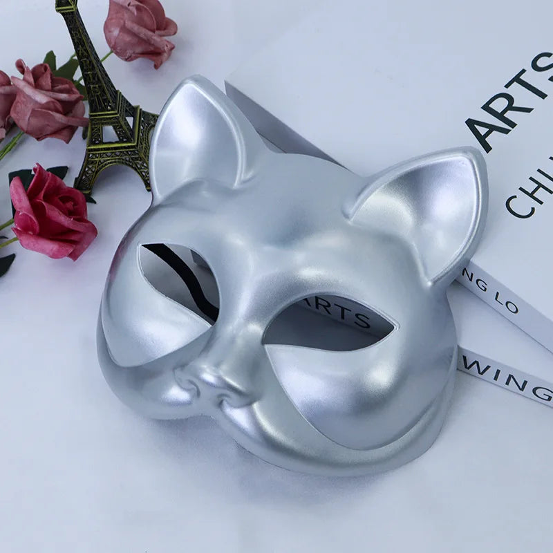 Premium Cat Masquerade Mask – 17 Colors