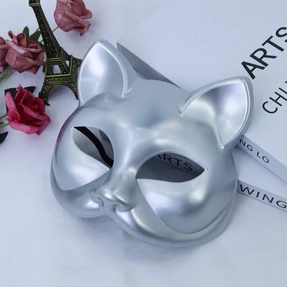 Premium Cat Masquerade Mask – 17 Colors