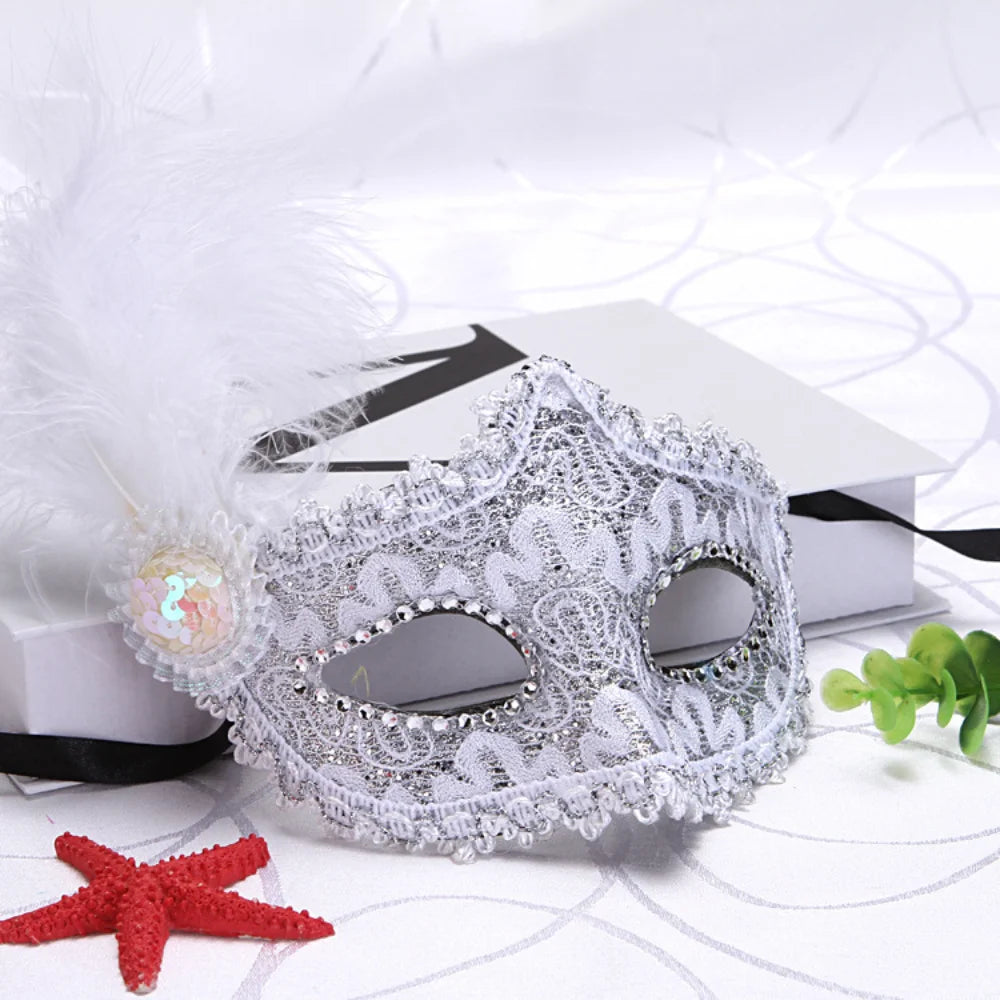 Princess Ball Handheld Mask