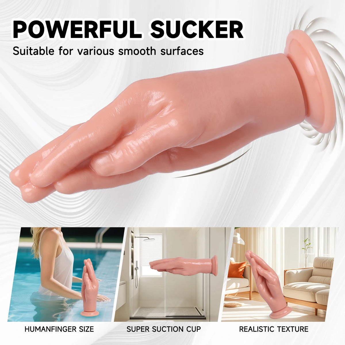 Realistic Hand Fisting Dildo