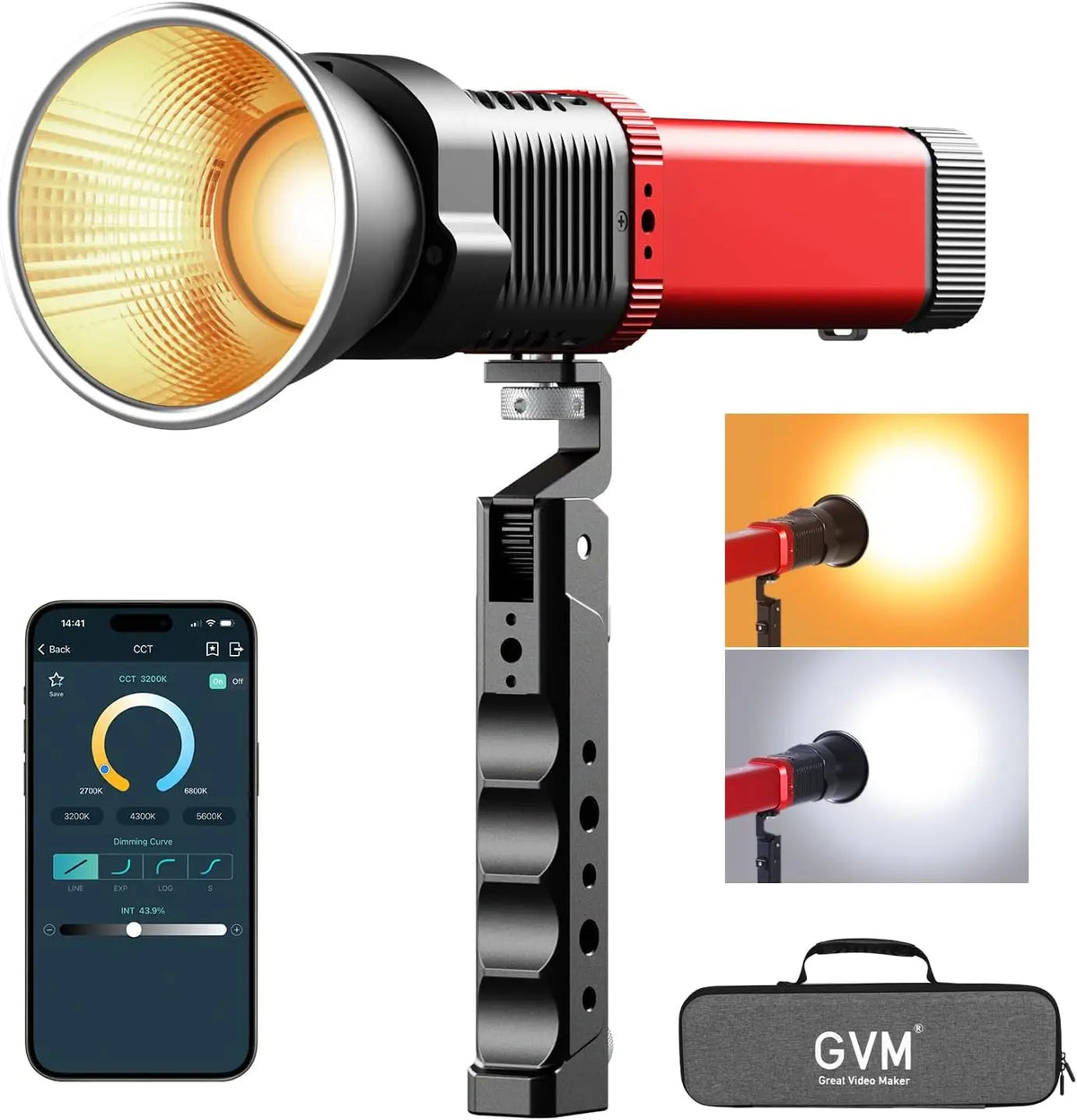 GlowMax 300W Light for Video Shoots