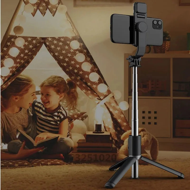 LED Anti-Shake Vlogging Tripod
