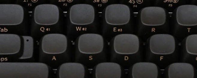 Premium Ergonomic Wood Keyboard
