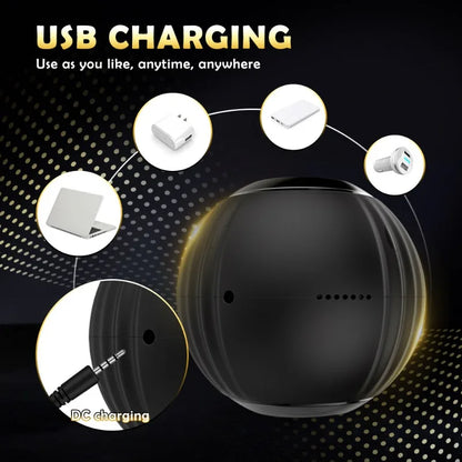 360° Auto-Rotating Telescopic Stroker