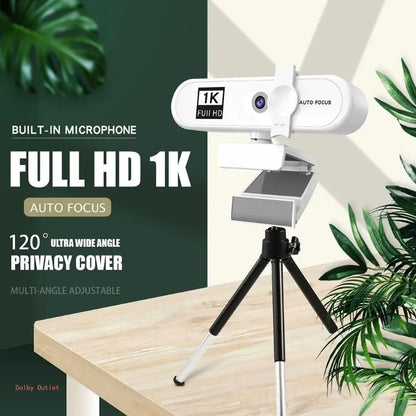 4K HD USB Webcam with Autofocus