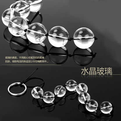 Premium Glass Pleasure Beads — Temperature Play Borosilicate