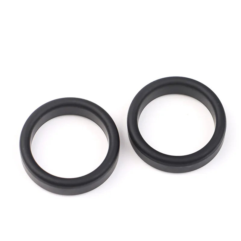 6 Color Penis Ring Delay Ejaculation Silicone Reusable Semen Cock Rings on for Men Enlargement Sex Toys For Men Couple Rings