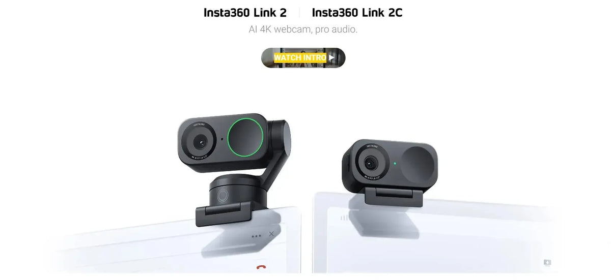 Insta360 Link 2 AI Tracking Webcam