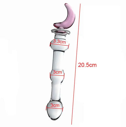 Premium Pink Glass Plug