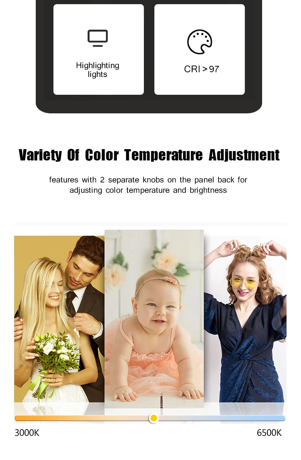 LED Video Light with Tripod