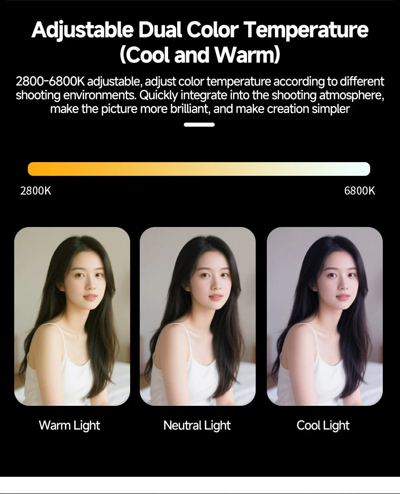 APP-Controlled Video Light for Creators
