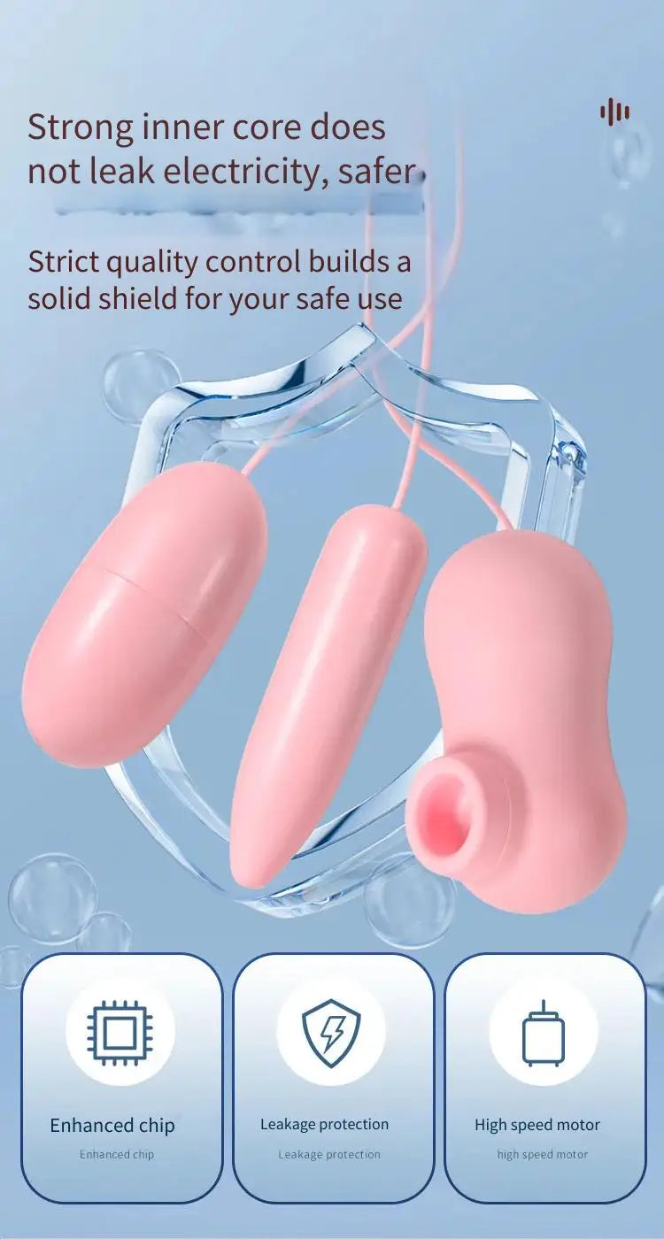 All in One Dual Stimulation Clit Massager Kit