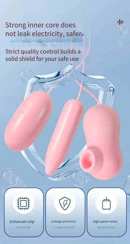 All in One Dual Stimulation Clit Massager Kit