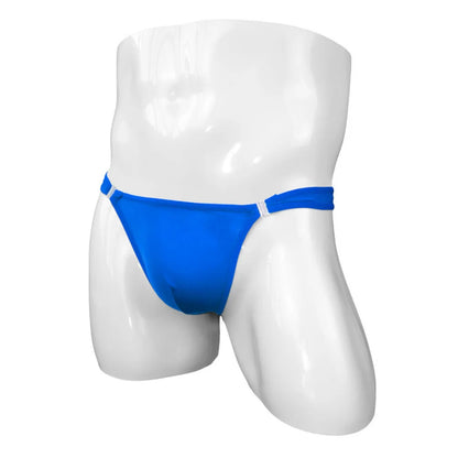 8PCS/Set Openable Buckle Underwear Man Ice Silk Thong Sexy U Convex Pouch Nylon G-string Low Waist Male Underpants Plus Size